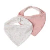 NATTOU Set 2 Bavoir/bandana Doublés éponge Alice Et Pomme