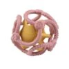 NATTOU Set De 2 Balles En Silicone Rose Et Jaune