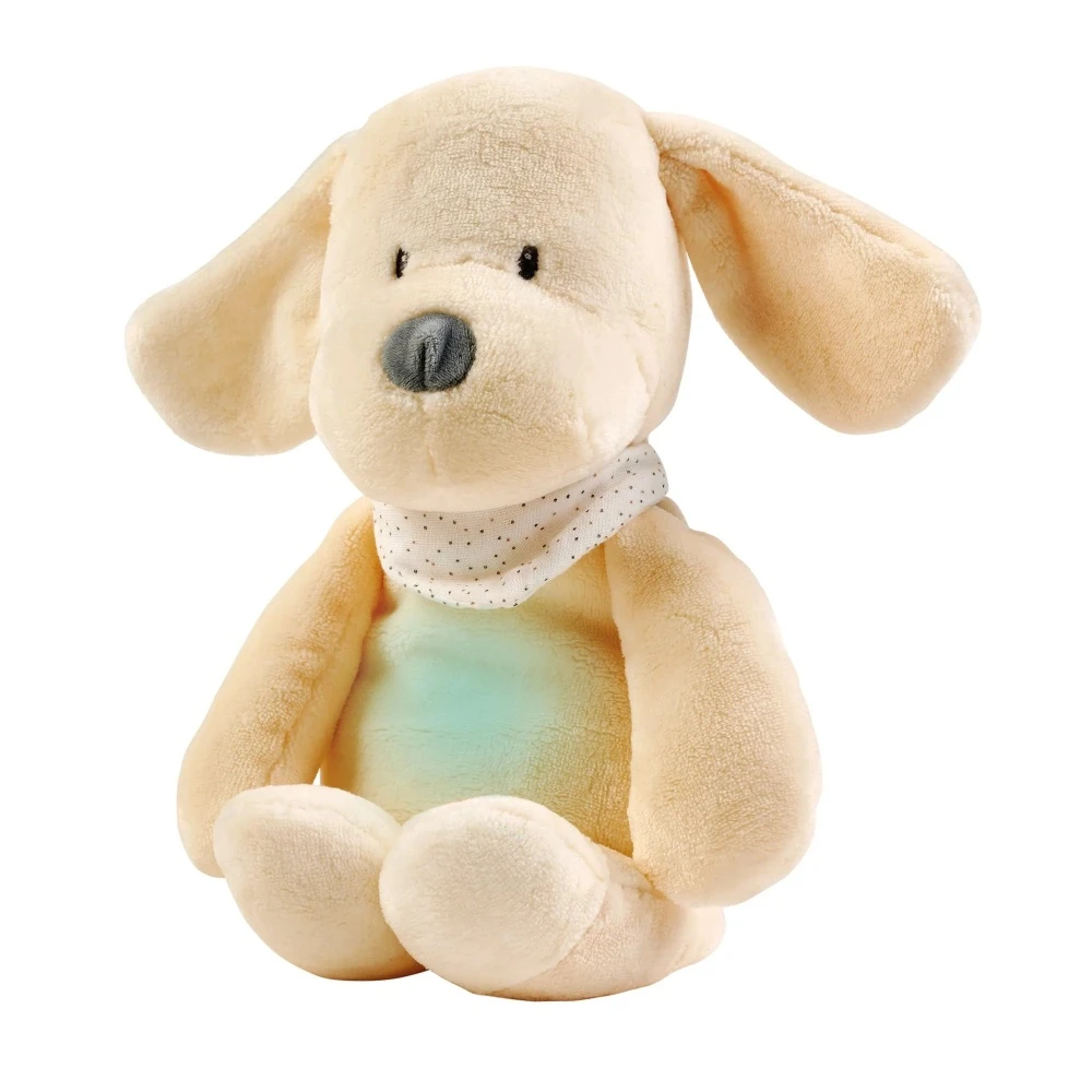 NATTOU Sleepy Veilleuse Peluche Chien Vanille - Lapidou 1 NATTOU Sleepy Veilleuse Peluche Chien Vanille - Lapidou