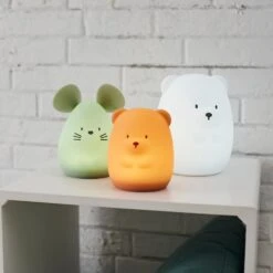 NATTOU Veilleuse Medium Ours Caramel 12cm Silicone 9 NATTOU Veilleuse Medium Ours Caramel 12cm Silicone -Nattou jo060476643 4