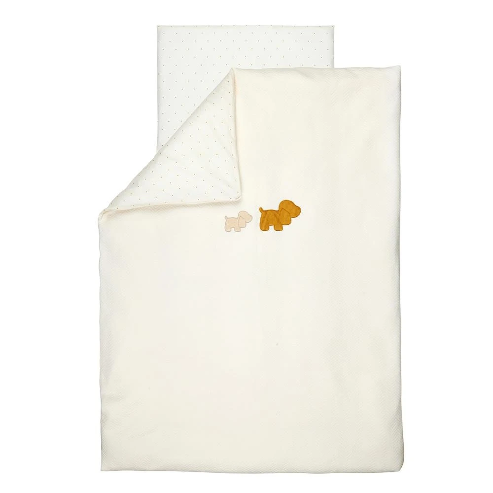 NATTOU Housse De Couette 100 X 140 Cm + Taie D'oreiller Charlie 1 NATTOU Housse De Couette 100 X 140 Cm + Taie D'oreiller Charlie