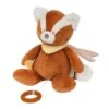 NATTOU Peluche Musicale Boris Le Panda Roux