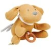 NATTOU Peluche Musicale Charlie Le Chien Jacquard Caramel