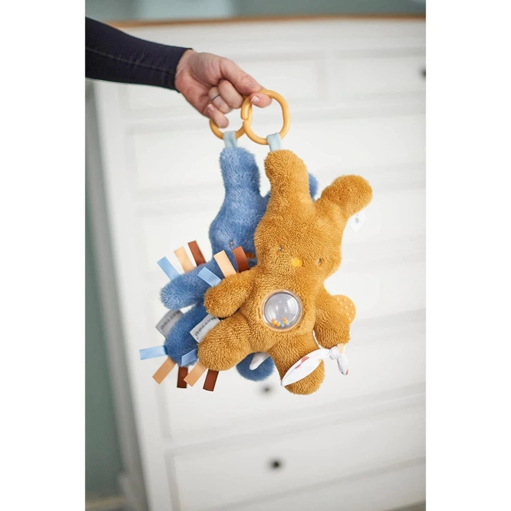 NATTOU Peluche Eveil Plate Tipidou Bleu - Lapidou 2 NATTOU Peluche Eveil Plate Tipidou Bleu - Lapidou – Image 2