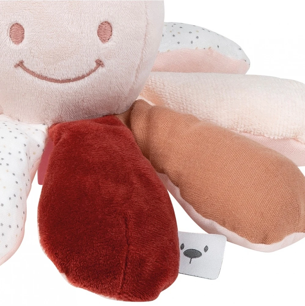 NATTOU Poulpe D'activités Rouille 2 NATTOU Poulpe D'activités Rouille – Image 2