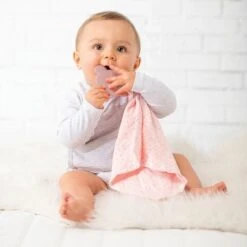 NATTOU Anneau De Dentition Avec Doudou Rose -Nattou jo083177855 2