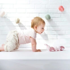 NATTOU Jouet D'éveil Bébé D'activité Chenille Rose -Nattou jo083377152 2