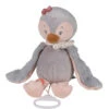 NATTOU Peluche Bébé Musicale Sasha Pingouin