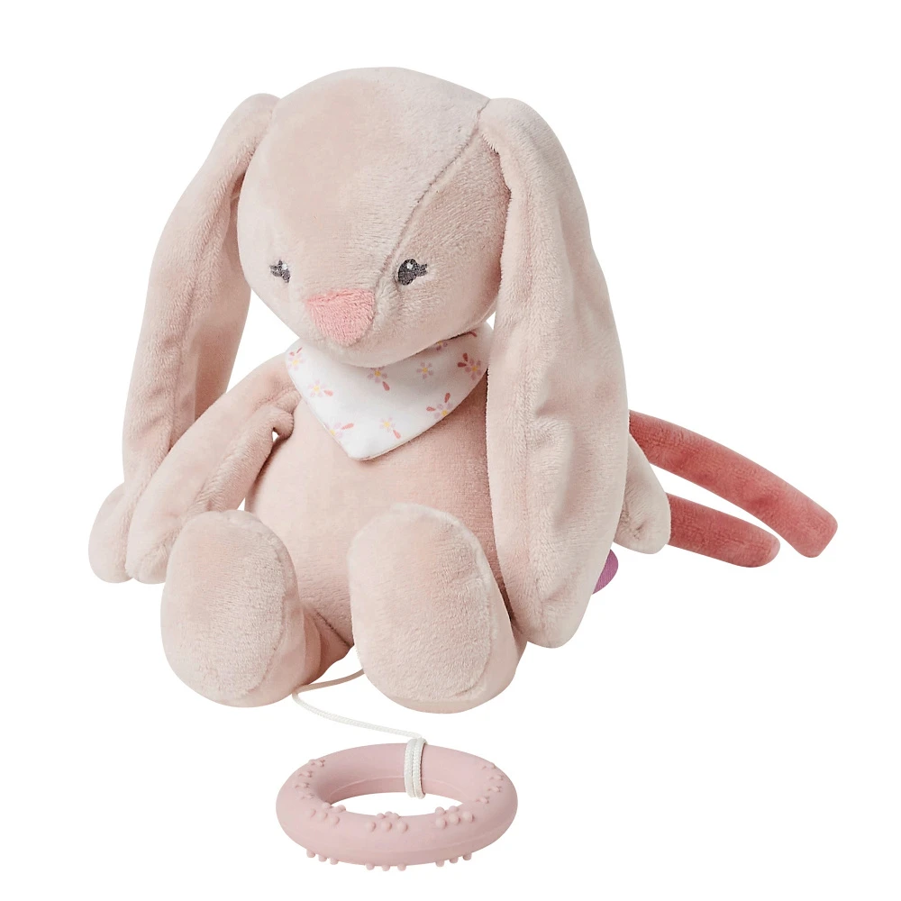 NATTOU Mini Peluche Musicale Pomme Le Lapin 1 NATTOU Mini Peluche Musicale Pomme Le Lapin