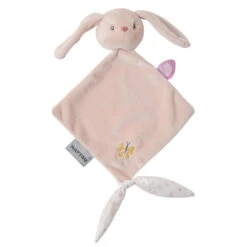 NATTOU Mini Doudou Plat Pomme Le Lapin