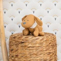 NATTOU Peluche 28 Cm Charlie Le Chien Jacquard Caramel 8 NATTOU Peluche 28 Cm Charlie Le Chien Jacquard Caramel -Nattou jo083488009 3