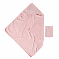 NATTOU Cape De Bain Et Gant De Toilette Alice Et Pomme