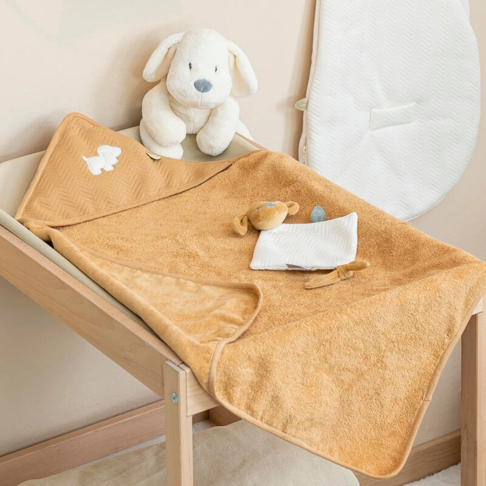 NATTOU Cape De Bain Et Gant De Toilette Charlie 3 NATTOU Cape De Bain Et Gant De Toilette Charlie – Image 3